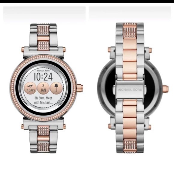 michael kors smartwatch sofie pave